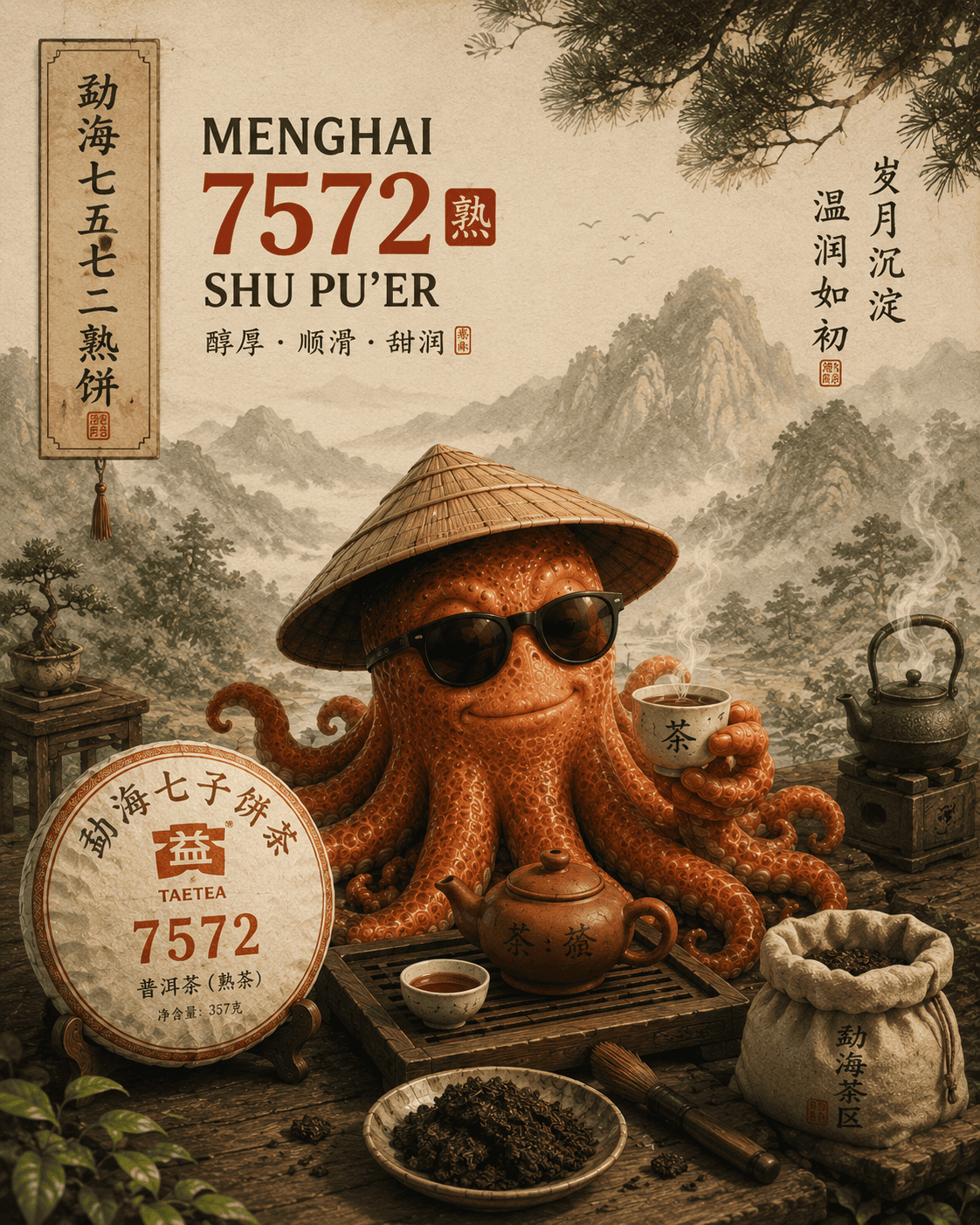 Menghai 7572 Shu